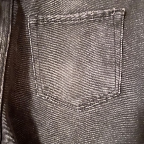 Black Denim Jeans with Rhinestones size 5/27 - Picture 14 of 14